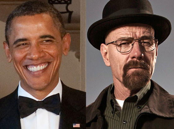 President Obama, Walter White President Obama, Walter White